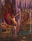 Gaston Bussiere Exotic Dancers painting